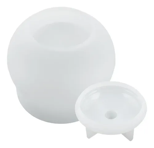 Molde De Silicona Love For Paw Para Llaveros - Manualidades Con Resina, Tamaño 115x55 Mm, Reutilizable