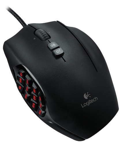 Mouse Gamer Logitech G600 20 Botones Usb 2 Metros Diginet