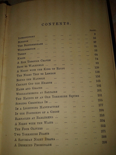 Libro West Riding Ketschest Antigua 1875 Burnley Ingles
