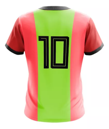 Camisetas Futbol Equipos Numeradas X 10 Un Entrega Inmediata