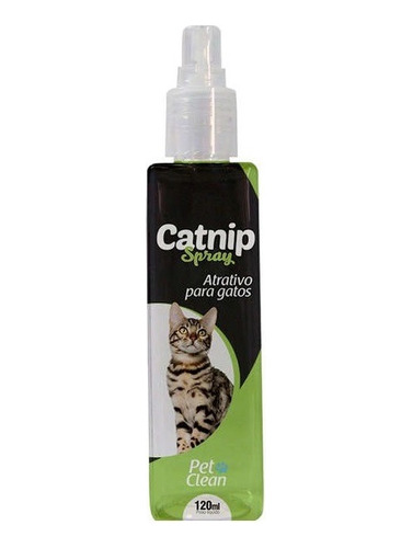 Catnip Spray Cat Nip Liquido Atrativo P/ Gato Cat Dog 100ml Erva Do Gato Felinos Efeito Relax Otima Sensaçao Bichanos