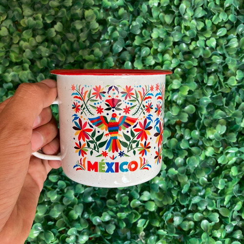 Imagen 1 de 4 de Taza Peltre Tenango México D8