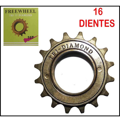 Rache Piñón ( Freewheel ) 16t Dientes Para Bicicletas