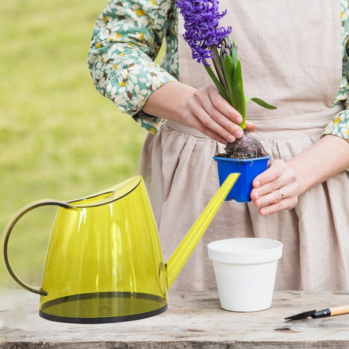 Regadera De Jardín De 1,4 L Con Larga Para Flores De