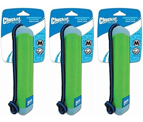 Chuckit Amphibious Bumper Toy Large (paquete De 3)