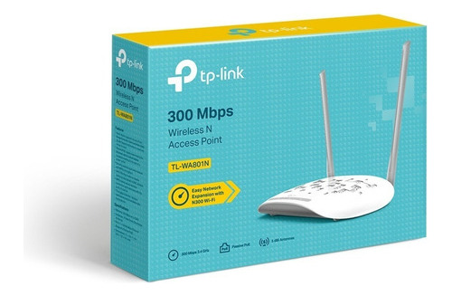 Tp-link, Access Point / Repetidor Wifi N 300mbps, Tl-wa801n