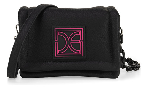 Bolsa Crossbody Cloe Joleti I Grande Color Negro