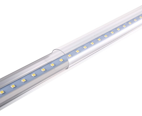 Tubo Led T8 De 122 Cm, Potencia Transparente Doble Extremo D