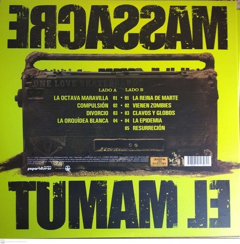 Imagen 2 de 2 de Massacre -el Mamut- Vinilo Nuevo