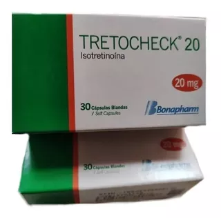 Tretocheck Para El Acné De 20, Isotretinoina