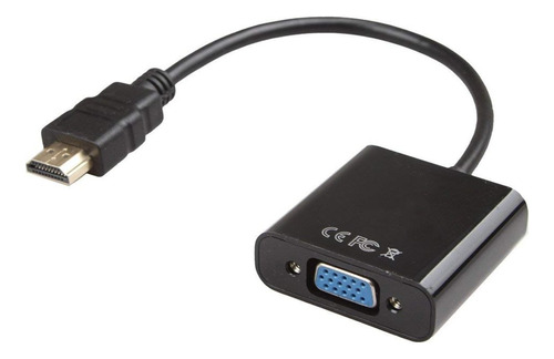 Cable Convertidor Hdmi A Vga + Audio - 2dm Digital