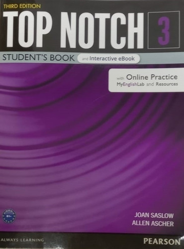 Top Notch 3 - Student's Book + Ebook + Online Practice + Dig