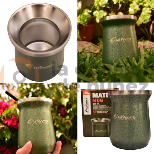Imagen 3 de 6 de Mate Acero Inoxidable Termico 236 Ml Termico Outdoorz