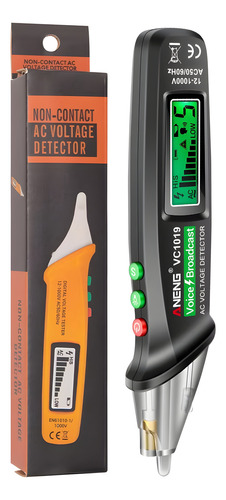 Detector De Voltaje Puntero Laser Rojo Linterna Aneng-vc1019