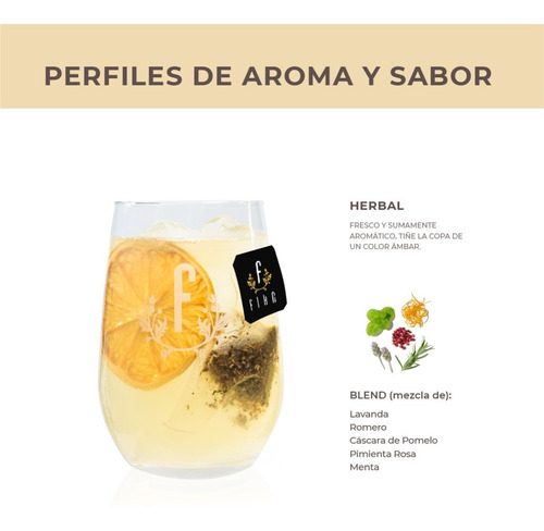 Imagen 2 de 10 de Kit Gin Tonic Apostoles + Pulpo Blanco + Infusiones Y Copas