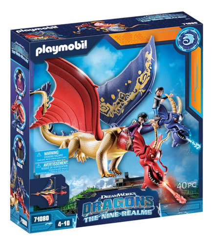 Playmobil Dragons Nine Realms: Wu Wei Jun