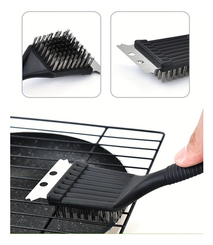 Cepillo De Barbacoa Multifuncional L Barbecue Tools Stainle