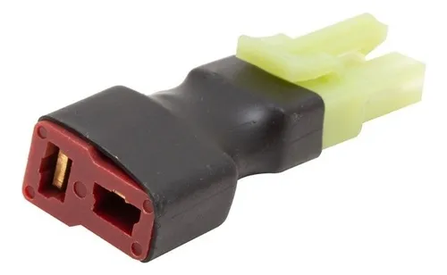 Mini adaptador Tamiya, conector macho Dean T hembra Airsoft