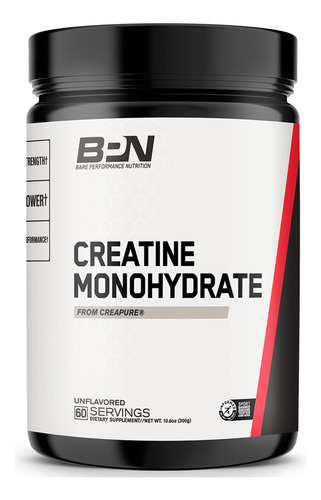 Bare Performance Nutrition, Creatina, Frmula Creapure De Mar