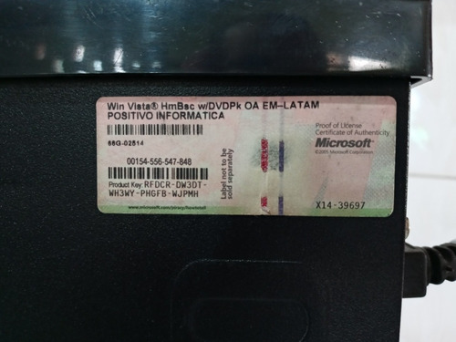 Computador Positivo Com Defeito Com Monitor