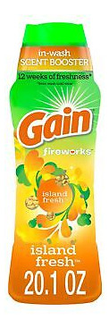 Gain Fireworks Laundry Scent Booster Beads For Washer, Isl