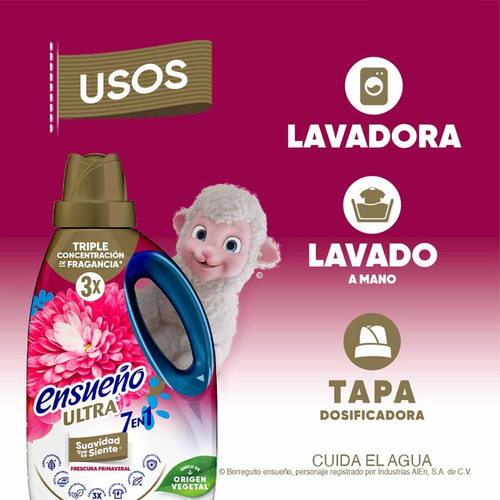 Suavizante De Telas Ultra Frescura Primaveral 2.6 Lt