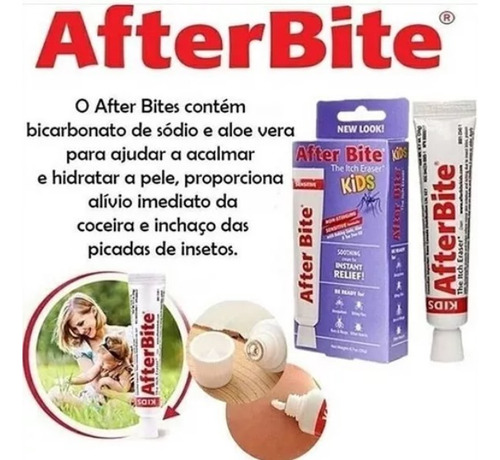 After Bite Kids Pomada Para Picadas Insetos Imediato
