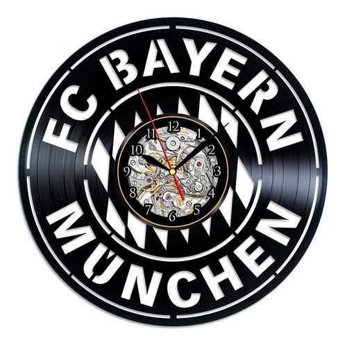 Reloj Corte Laser 1928 Bayern Munich Logo