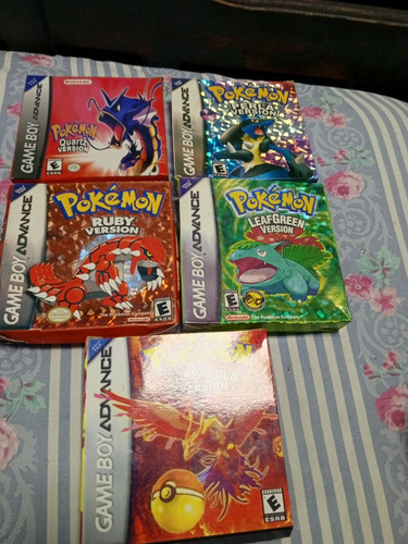 Juegos De Nintendo Game Boy Avance De Pokémon 