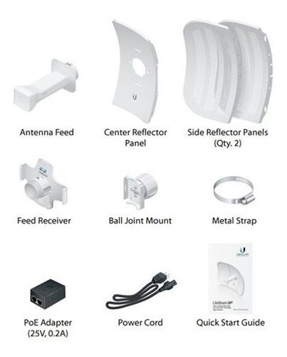 Imagen 5 de 9 de Ubiquiti Litebeam M5 23 5ghz Cpe Direcc Airmax Lbe M5 23 Dbi