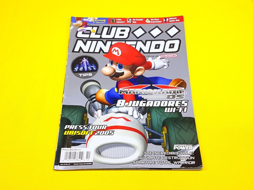 Revista Club Nintendo  Mario Kart Ds Año 14 #10