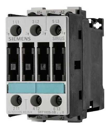 Contactor Siemens 17a, 24 Vdc 3rt1025-1bb40