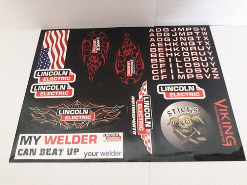 Bandana Pañoleta Y Stickerts Marca: Lincoln Electric