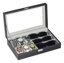 Comprar Organizador De Relojes Lentes Joyas Relojero Lentes Joyero