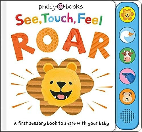 See, Touch, Feel: Roar (a First Sensory Book), De Priddy, Roger. Editorial Priddy Books, Tapa Dura En Inglés, 2020