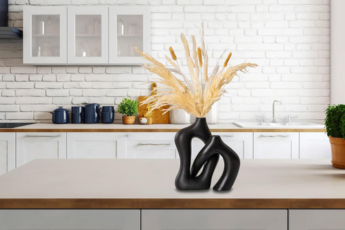 Noevay Juego De 2 Floreros Minimalistas Para Decoración Del