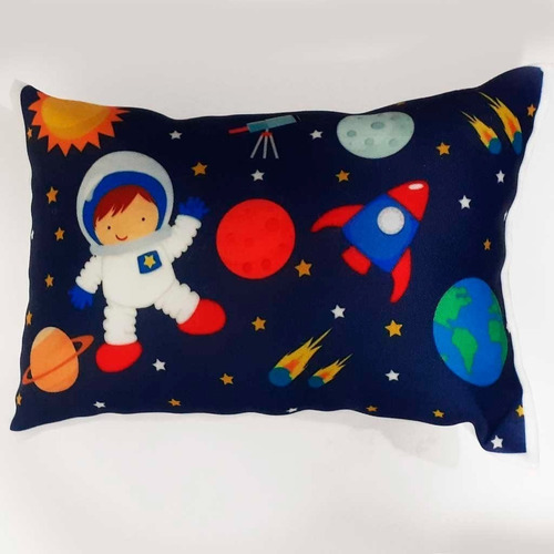 10 Almofadas Pinte Lave Galáxia Astronauta - Pronta Entrega