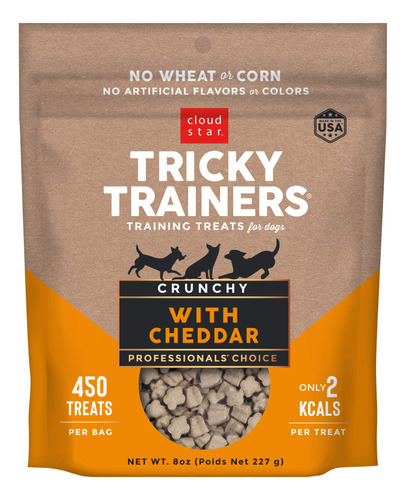 Cloud Star Tricky Trainers Crunchy Dog Training Treats Bolsa