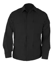 Comprar Chaquetilla Tactica Negra Ripstop Cazadora Tipo Bdu