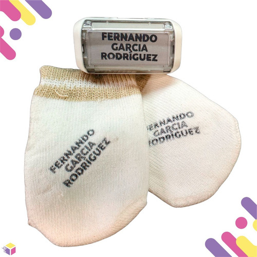 Imagen 8 de 10 de Sello Para Ropa Personalizado Para Marcar Prendas Y Objetos