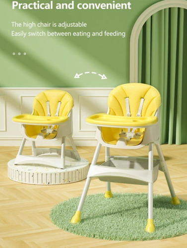 Imagen 9 de 10 de Silla Comedor Bebe 3en1 Portatil Kidshop Baby