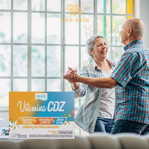 Suplemento Alimentar Equaliv Vitamina Cdz Zinco 30comps