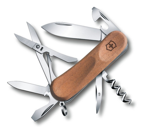 Navaja Suiza Victorinox® Evolution Wood 14, 12 Usos Color Madera