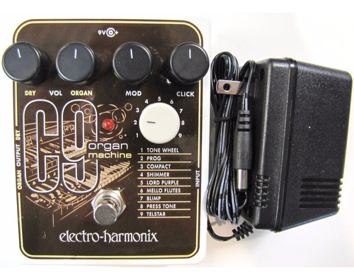 Pedal Emulador De Órganos Electro Harmonix C9 Organ Machine