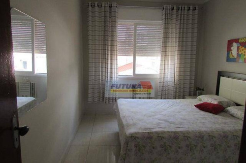 Imagem 23 de 27 de Apartamento Com 2 Dormitórios À Venda, 80 M² Por R$ 360.000,00 - Gonzaguinha - São Vicente/sp - Ap2434
