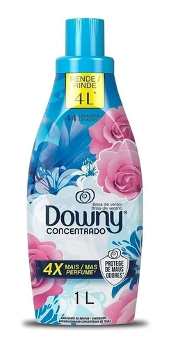 Suavizante Concentrado Downy Brisa De Verano 1 L 44 Lavados