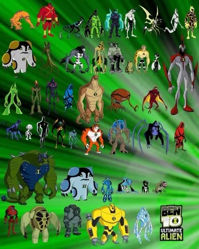 Todo dia uma foto do Alien do ben 10 a partir do clássico