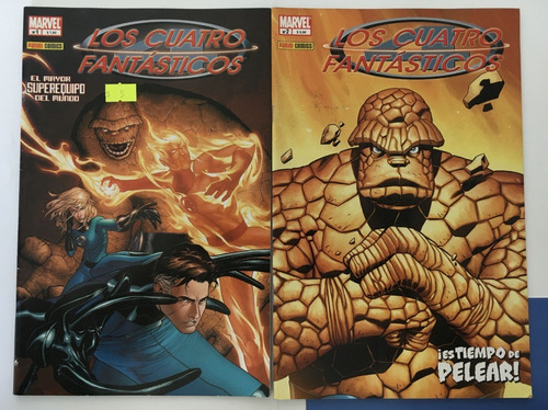 Comic Marvel: Los Cuatro Fantásticos # 1 Y 2. Editorial Panini