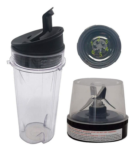 Piezas De Repuesto Nutri Blender Pro Extractor Cuchillas Y 1