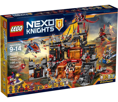 Lego Nexo Jestro S Volcano Lair 1186 Piezas